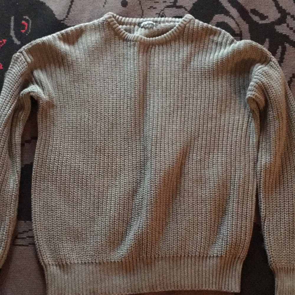 American Apparel fisherman knit sweater